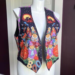 90s Halloween Bear Vest